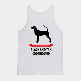 I Love My Black and Tan Coonhound Tank Top